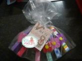 Kit com 6 Prendedores Decorados